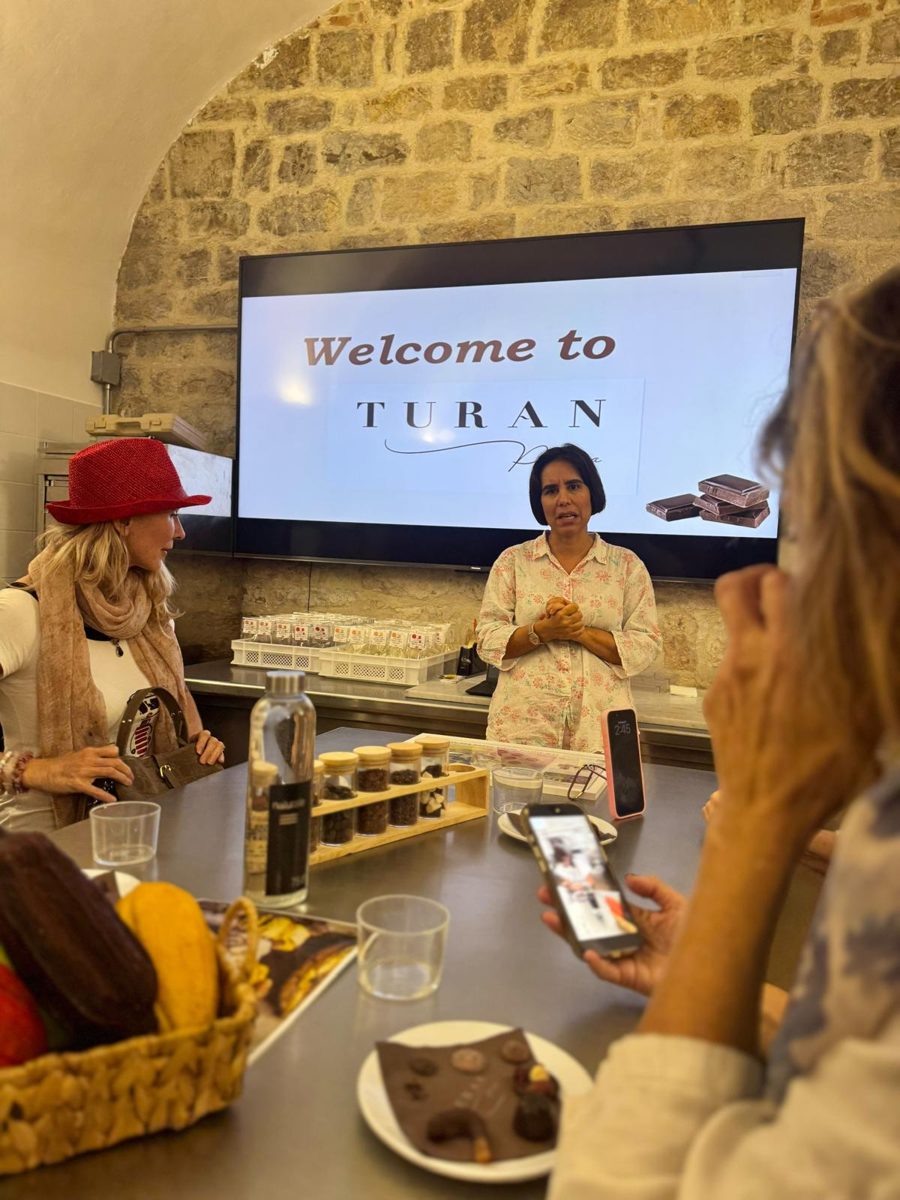 A tasting in Umbria